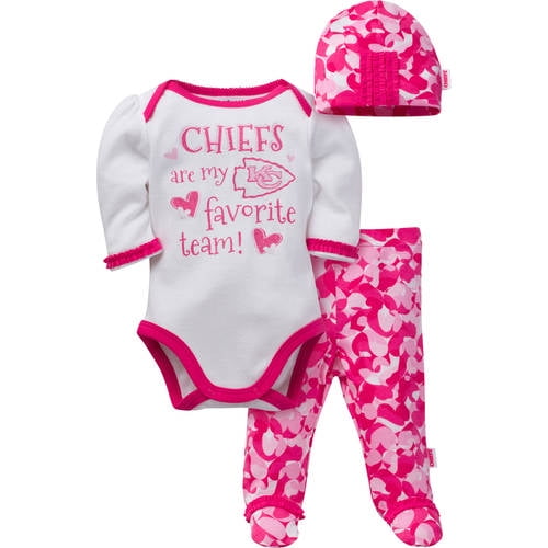 chiefs baby girl outfit