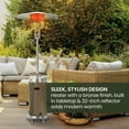 thumbnail image 4 of Hanover 7 ft 48,000 BTU Propane Patio Heater, H002BRSS, 4 of 17