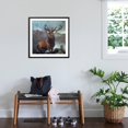 thumbnail image 3 of Art.com Monarch of the Glen Art Print by Edwin Henry Landseer, Black Frame Wall Art, 29" x 29", 3 of 5