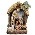 thumbnail image 2 of Napco Holy Family in Creche Christmas Decoration Figurine, 2 of 2