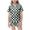 a36-Dark Green, variant on KPOPLK Halloween Pajamas for Girl Teen Satin Silk Pjs Short Sleeve Button Down Shirt and Shorts Set Sleepwear,Size 2-3 Years