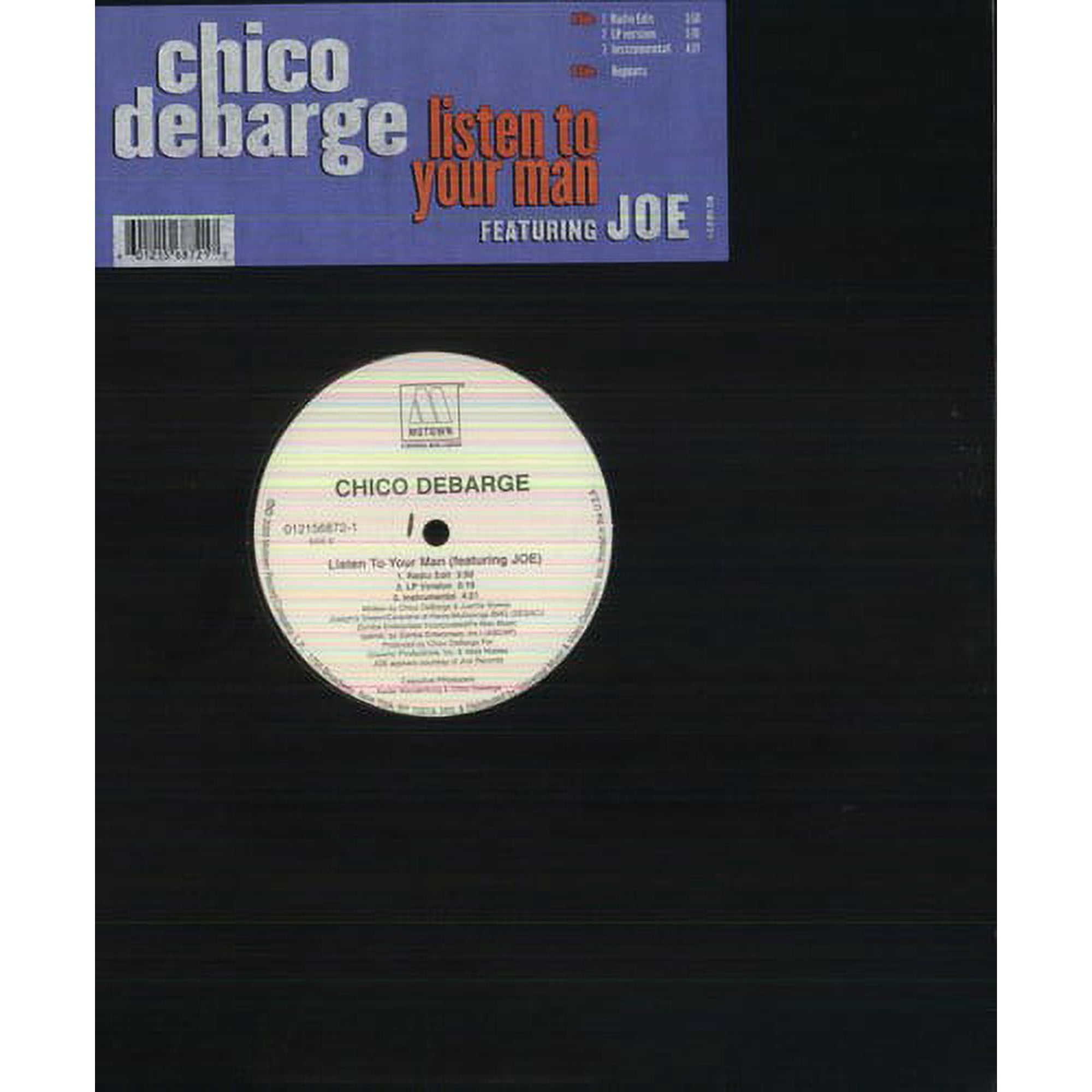 Chico DeBarge - Listen to Your Man - Vinyl
