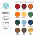 thumbnail image 4 of Martha Stewart Multi-Surface Acrylic Craft Paint, Satin Finish, Autumn Harvest, Set of 12, 2 fl oz, 4 of 10