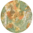 thumbnail image 2 of Rugs.com Haerfest Collection Rug – 8 Ft Round Green Low Rug Perfect For Kitchens, Dining Rooms, 2 of 9