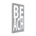thumbnail image 4 of Stupell Industries Beach Word on Grey Typography Painting Unframed Art Print Wall Art, 10 x 15, 4 of 8
