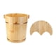 thumbnail image 1 of Cubo para baño de pies de madera, cubo para baño de pies, cubo para baño de pies hecho a mano, cubo para baño de pies estilo C, 1 of 9