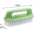 thumbnail image 2 of CHAO (Verde) Cepillo de plástico para fregar cama, cepillo de limpieza para lavandería, agarre, color vibrante, cómodo, 2 of 5