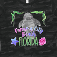 thumbnail image 4 of Inktastic Panama City Beach Florida Cute Swimming Manatee Women's T-Shirt, 4 of 5