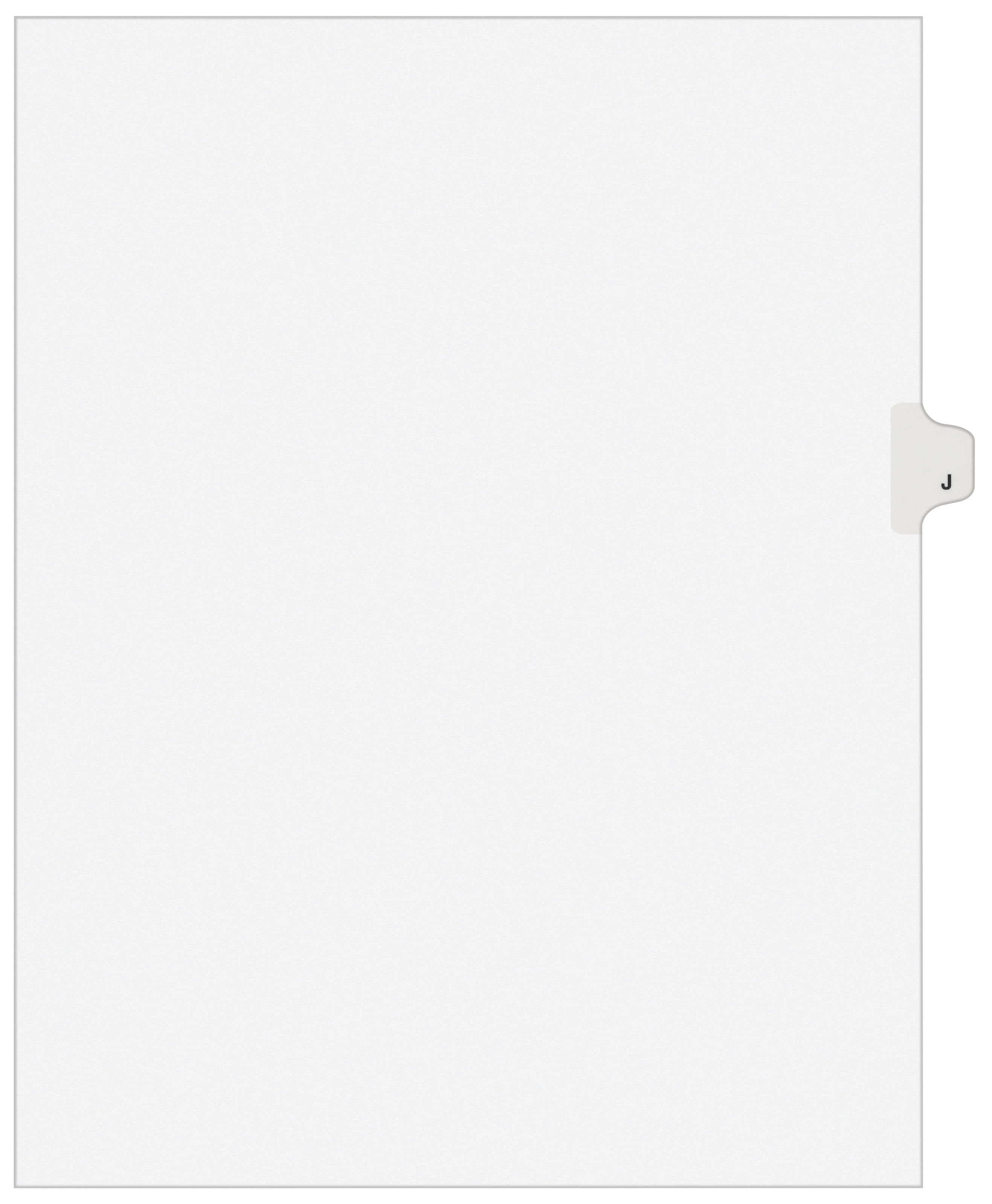 Side Tabs Premium Individual Tab Titles Pack of 25 Letter Size 01024 24 Avery Legal Dividers