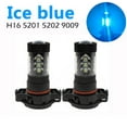 thumbnail image 2 of SHENKENUO for Dodge Durango 2011 2012 2013 - LED Fog Light Bulbs Lamp,H16 5202,8000K Ice Blue,Pack of 2,C08, 2 of 10