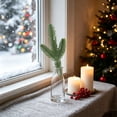 thumbnail image 4 of Dongrere Artificial Branch Fake Greenery Stems for Christmas Home Office Decor, D, 4 of 5