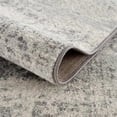thumbnail image 4 of Hauteloom New Rachel Vintage Heriz Area Rug - Living Room, Bedroom Rug - Bohemian Vintage Medallion Pattern Carpet - Oriental Farmhouse - Faded - Beige, Cream, Grey, Light Grey - 7'10" x 10', 4 of 6