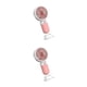 thumbnail image 3 of Injueey Mini ventilador de mano Ventiladores de aire para dormir Soporte portátil para teléfono fresco Rosa Rosa 2piezas Injueey CBP211473, 3 of 6