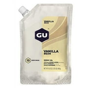 GU Energy Original Sports Nutrition Energy Gel, 15-Serving Pouch, Vanilla Bean, 1.05 Pound (Pack of 1)