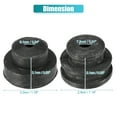 thumbnail image 4 of 4 Pcs Condenser Cushion Rubber Pad Condenser Upper Lower Bushing for Honda No.80175SE0000/80107S2X000, 4 of 6