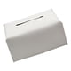 thumbnail image 2 of Caja de pañuelos de cuero PU, dispensador de servilletas, caja de almacenamiento, servilletero de escritorio para encimera de tocador, de noche Blanco BLESIY Contenedor de servilletas, 2 of 7