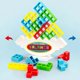thumbnail image 3 of Juego de bloques de apilamiento de Torre Tetra, bloques de construcción de pila, ensamblaje de tablero de rompecabezas de equilibrio, juguetes educativos para niños y adultos, 3 of 4