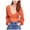 Orange - darkorange, variant on Free People Womens Macaroon Pullover Sweater, Orange, Medium