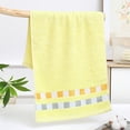 thumbnail image 1 of Bath Towels, Highly Absorbent Cotton, Fast Drying, Lint Free, for Bath Spa and Home Use, 1 Count, 1 of 6