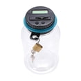 thumbnail image 1 of Bewildely Piggy Bank Counter Coin Electronic Digital Lcd Counting Coin Money Saving Box Tarro Caja de almacenamiento de monedas para Euro GBP Money Kits de decoración para fiestas EUR Bewildely HA027156-01, 1 of 5