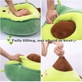 thumbnail image 5 of NCQ 16.5 inch Avocado Plush Toy Pillow Gift, Lovely Fruit Plush Toy Doll, Suitable for Children, Girls, Boys and Holiday Gifts, 5 of 7