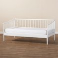 thumbnail image 4 of Allora Traditional White Wood Twin Size Spindle Daybed, 4 of 8
