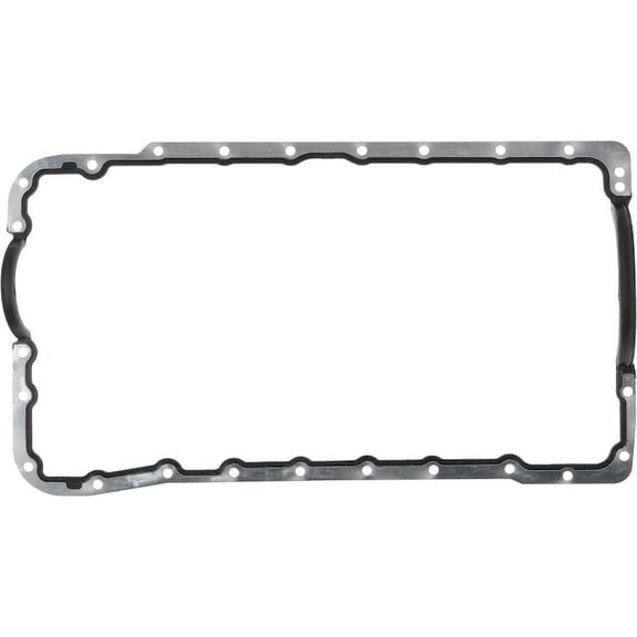 Oil Pan Gasket Set - Compatible with 1994 - 2011 Ford Ranger 4.0L V6 1995 1996 1997 1998 1999 2000 2001 2002 2003 2004 2005 2006 2007 2008 2009 2010