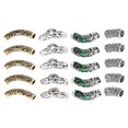 thumbnail image 4 of 20PCS Pasadores de Jinwen para el Cabello Dreadlocks Beads Puños Clip DIY Extensión del Cabello, 4 of 8