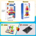 thumbnail image 5 of 57PCS Magnetic Tiles Mini Travel Kids Set, Educational Learning Sensory Toys，Preschool Classroom Magnetic Blocks Building Kids Toys & Games, for 3-8 Year Boys Girls Birthday Gift, 5 of 7