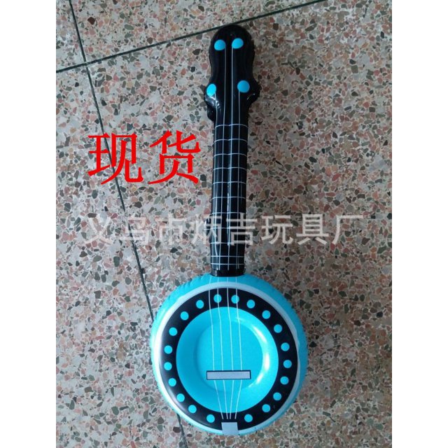 Qiaoxi Inflatable Toys for Children Microphone Guitar Saxophone Electronic Organ Inflatable Instrument for Musical Themed Party