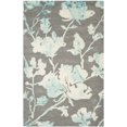 thumbnail image 1 of Safavieh Dip Dyed Grey Contemporary Rug - 2'3" x 6', 1 of 5
