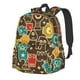 thumbnail image 1 of Disketp Robot and Monsters Mochila Escolar de Gran Capacidad y Peso Ligero, Mochila de Viaje Ideal para Escuela, Trabajo y Uso Diario, Cómoda y con Estilo, 1 of 8