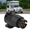 thumbnail image 1 of Trailer Plug Adapter, ABS and Copper 7 To 13 Pin and 13 To 7 Pin Easy To Install Trailer Connector Plug and Play  for Truck for RV, 1 of 7
