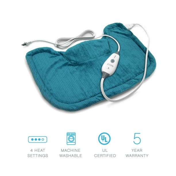 Pure Enrichment® PureRelief™ Neck and Shoulder Heating Pad 4 Heat