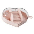 thumbnail image 4 of Estuche de Almacenamiento Organizador de Almacenamiento Pequeñas, Viaje Simple Portátil para Anillos, Gemelos, Pendientes, Joyero, Regalos Rosado, 4 of 8