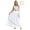 White, variant on Womens Ancient Roman Queen Toga Robe Dress with Leaf Garland Headwear Greek Beauty Costume Champagne L
