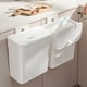 thumbnail image 4 of RKSTN trash can Kitchen Garbage Cans New Wall Hanging With Lid Clamping Special Household Kitchen Hanging Sanitary Bucket Toilet Trash Cans, 4 of 6