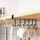thumbnail image 5 of Colgador para armario sweethay organizador de hierro estante colgante blanco, 5 of 8