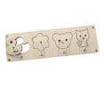 thumbnail image 2 of Kids Busy Board DIY Material Activity Sensory Accessory Skill Board Parts for Toddler Gifts Animals Matching, 2 of 8