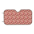 thumbnail image 7 of Haiem Strawberries Car Windshield Sun Shade - Blocks UV Rays Sun Visor Protector, Sunshade to Keep Your Vehicle Cool, Universal Fit SUV Van Sedan-Medium, 7 of 7