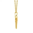 thumbnail image 2 of 1/5 Carat 3-Stone Diamond Heart Pendant Necklace in 10K Yellow Gold, 2 of 4