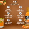 thumbnail image 5 of Syruvia Mandarin Orange Flavored Syrup for Drinks, Cocktails, Lemonades, Iced Teas and Desserts – 25.4 fl oz, 5 of 6