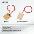 thumbnail image 3 of 2pcs Heater Film Heating Plate 1W 5V Polyimide Adhesive Heat Pad 40mmx30mm, 3 of 6