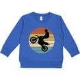 thumbnail image 2 of Inktastic Dirt Biking Motocross Retro Toddler Sweatshirt, 2 of 4