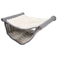 thumbnail image 1 of KONTONTY 1Pcs Small Animal Hammocks Grey Velvet For All Seasons, 1 of 8