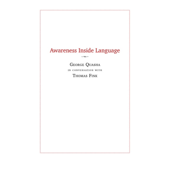 Awareness Inside Language (Paperback)
