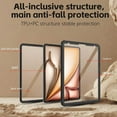 thumbnail image 4 of Waterproof Case for iPad Air 13 Inch Case M3 2025 / M2 2024, Full Body Protective Cover [Built-in Screen Protector][IP68 Underwater][10FT Military Grade Shockproof][Dustproof], 4 of 5