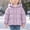 Purple, variant on Xdegoge Toddler Kids Winter Puffer Jacket Hooded Thick Warm Coat Windproof Outerwear with Pockets for Boys Girls Fall Padded Parka Down Snow Wear