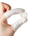 thumbnail image 2 of 100 Pcs Protège-Doigts Antidérapants Couvre-Doigts Gants en Caoutchouc Gants pour Doigts, 2 of 7