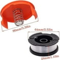 thumbnail image 4 of Bobina de alimentación automática de repuesto, recortadora de hilo para Black Decker kaili Sencillez, 4 of 5